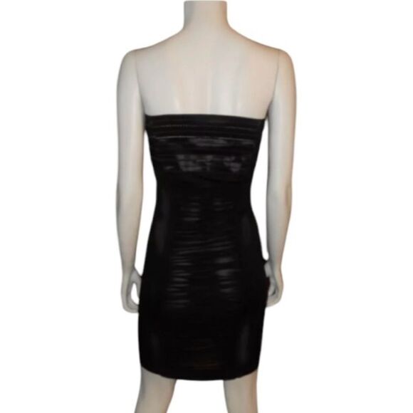 Elizabeth and James Elegant Black Strapless Dress Size Small - Picture 4 of 7